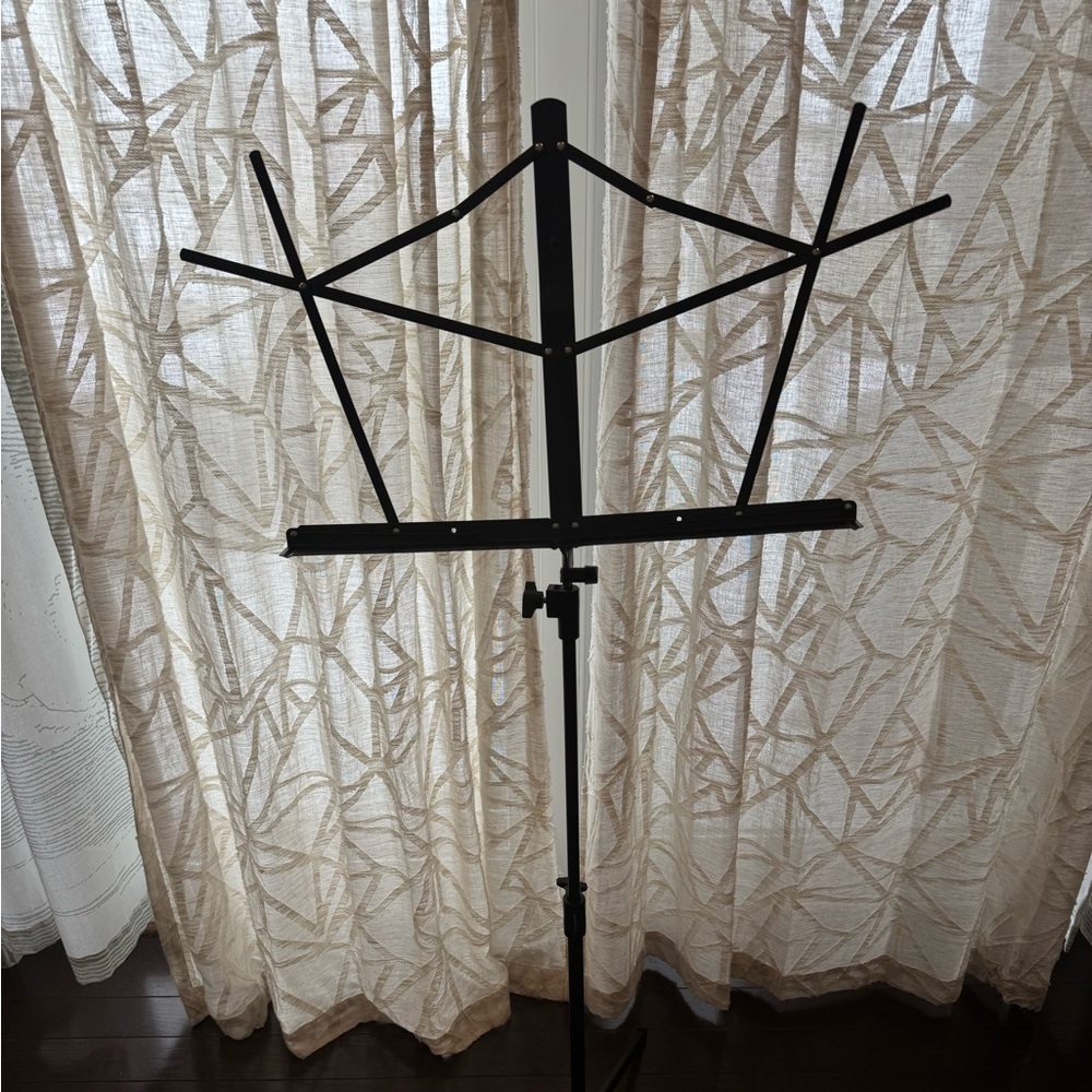 Titan Black Music Stand